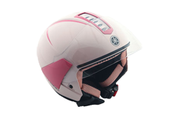  Elmo-pink Yamaha Elmo Jet Type Helmet