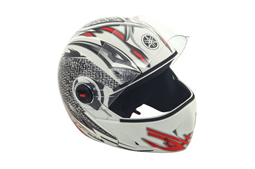  Yr5-white-red Yamaha YR5 Full Face Helmet
