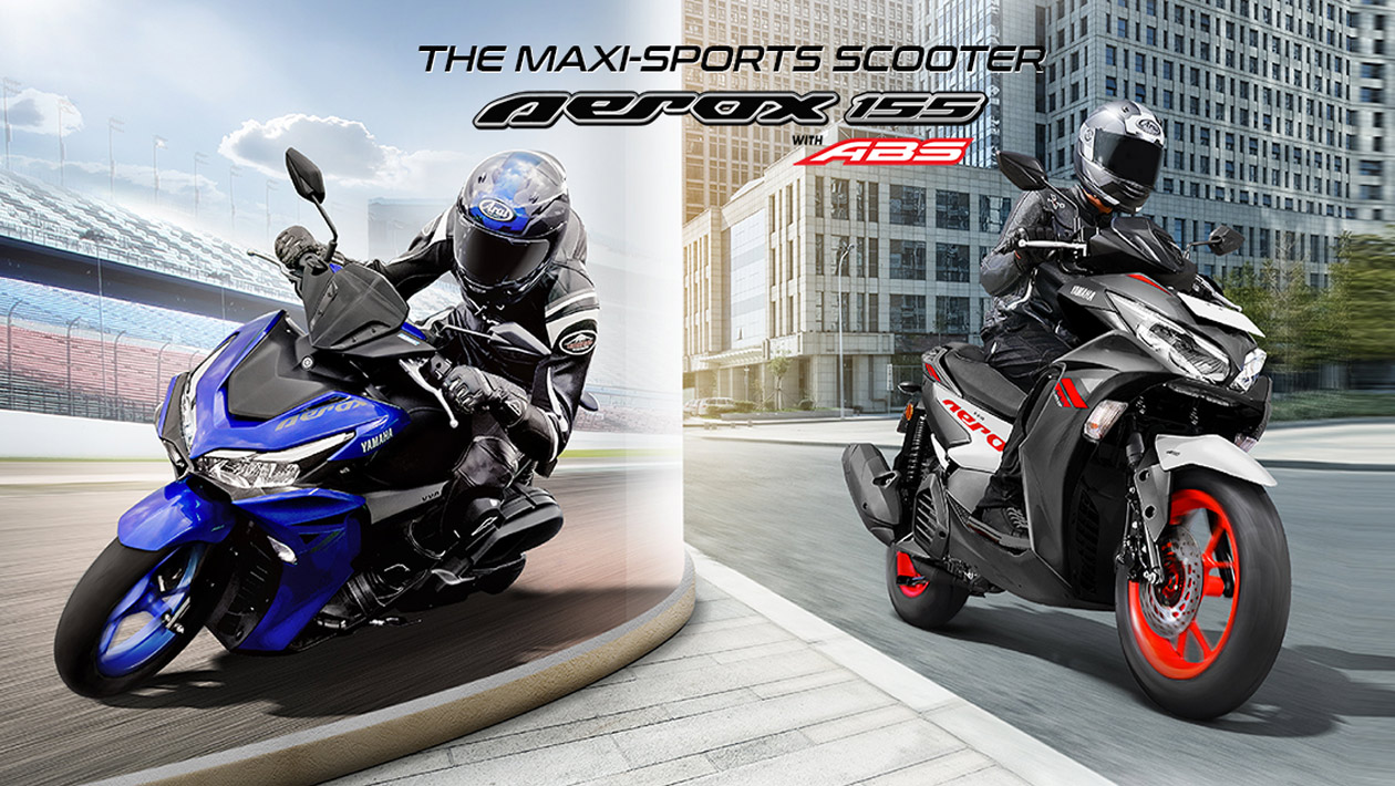 Yamaha Launches the Iconic AEROX 155 Maxi Sports Scooter