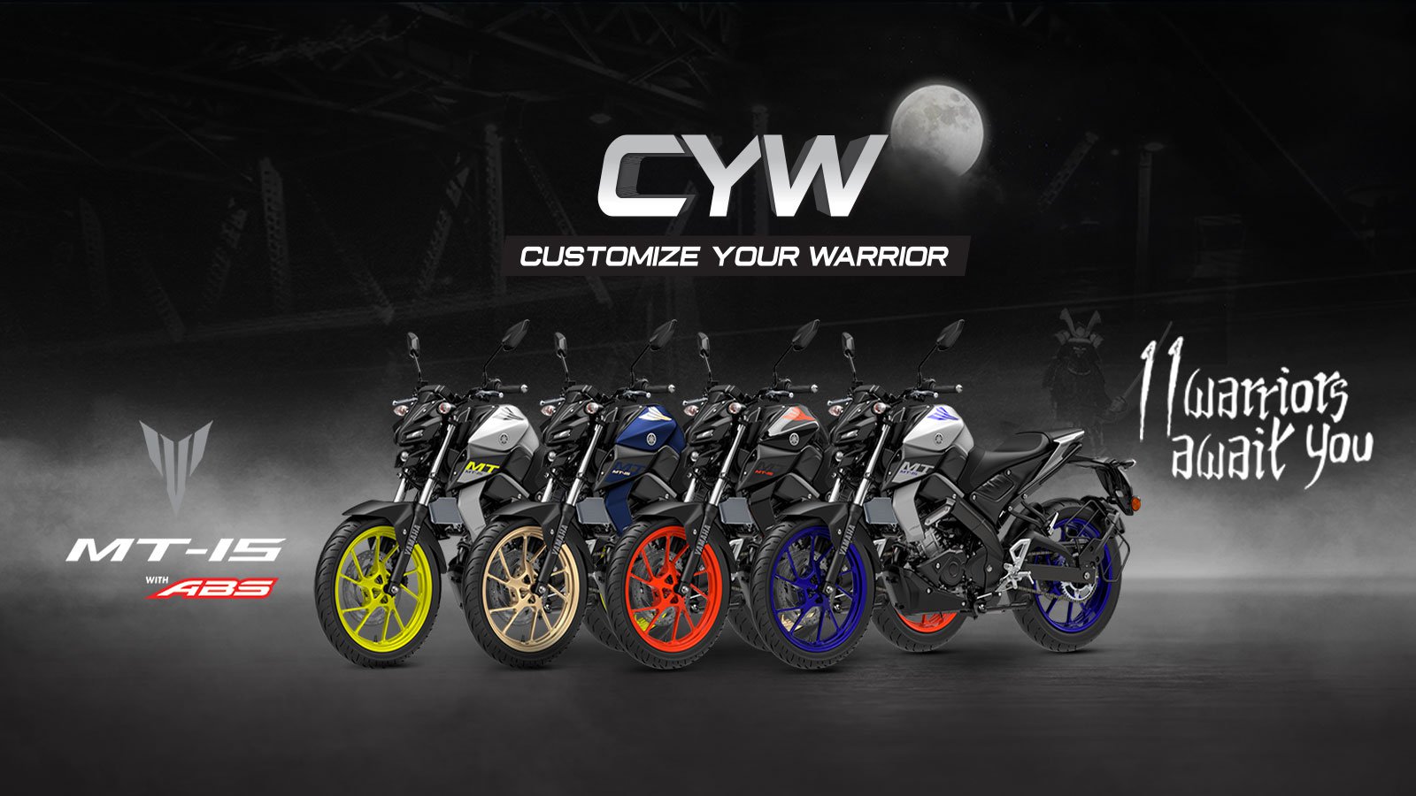 Yamaha’s introduces “Customize your warrior” Campaign for MT 15