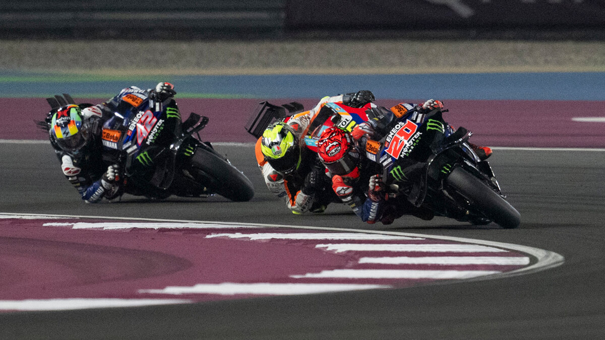 Quartararo And Rins Make Up Ground In Qatar GP Race