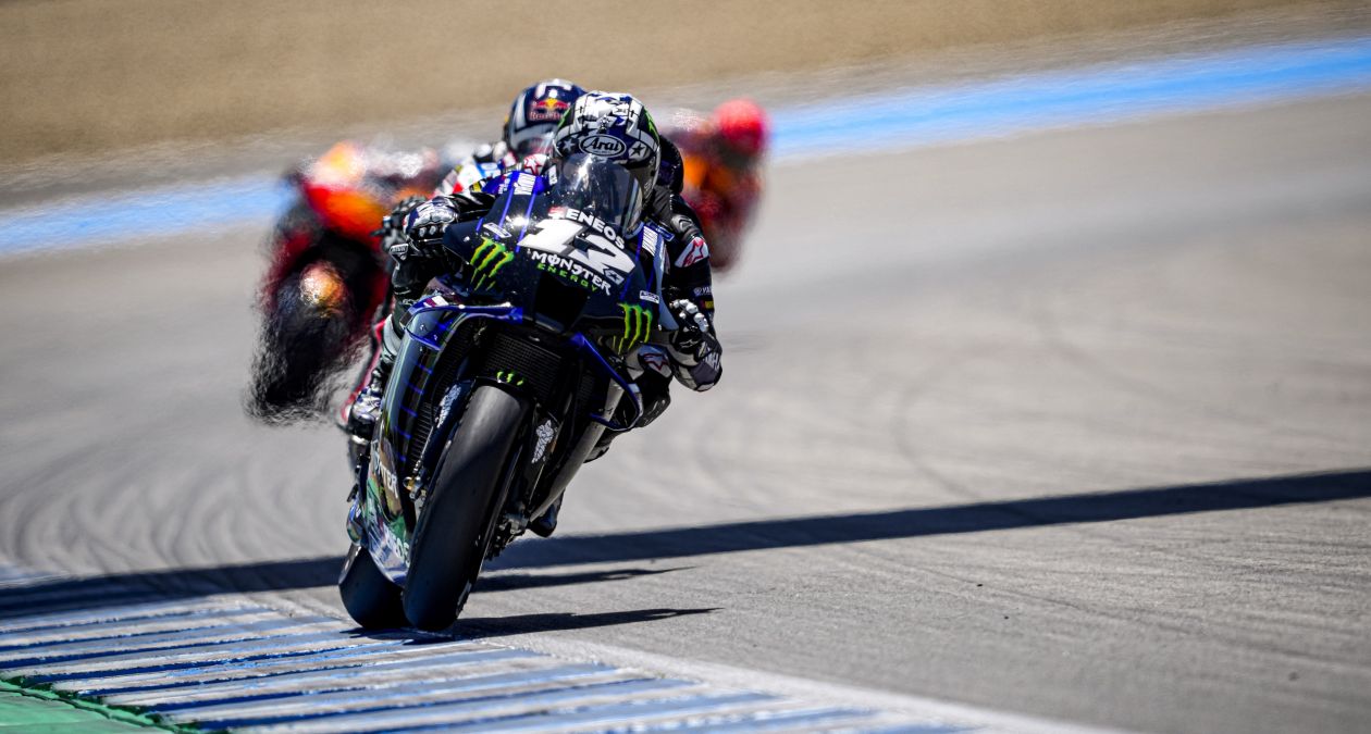 Monster Energy Yamaha Motogp Team Salvage Points In Tough Spanish GP