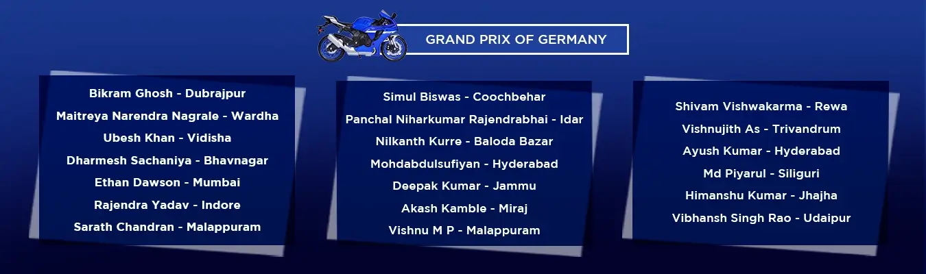 Motogp Winner List