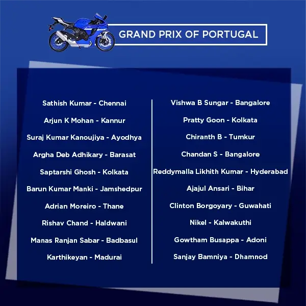 Motogp Winner List