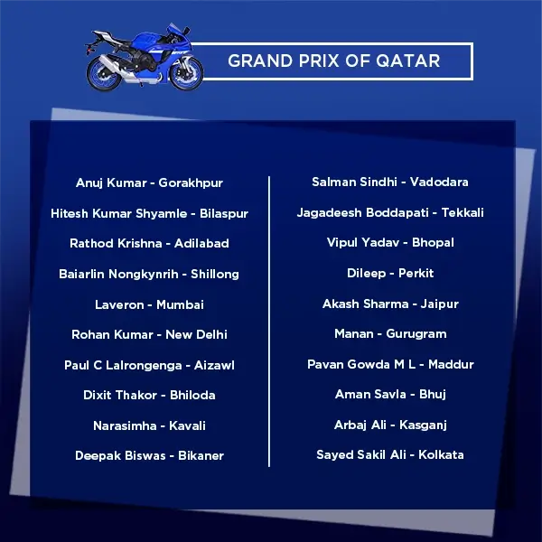 Motogp Winner List