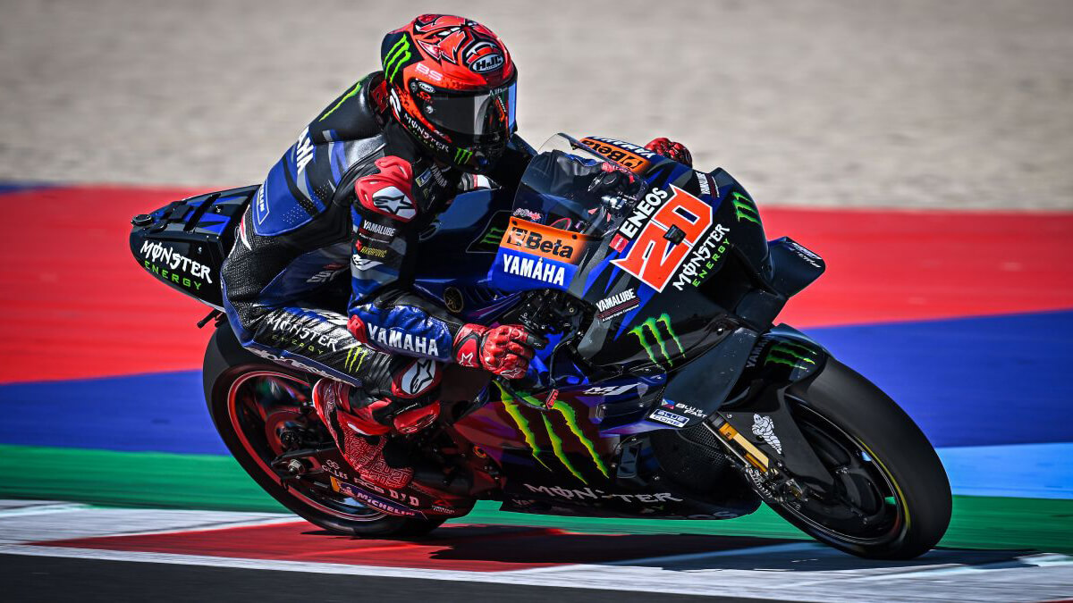 Points Scores For Monster Energy Yamaha Motogp Riders In Scorching San Marino GP