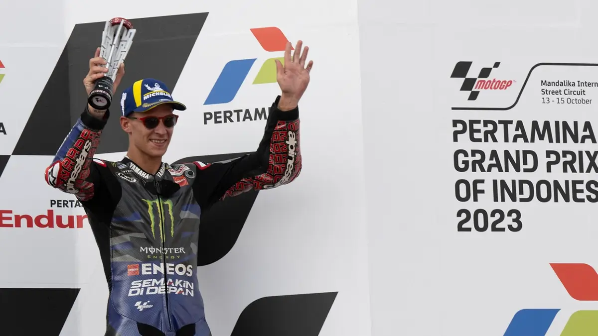 Masterful Ride Earns Quartararo Third Place In Mandalika Race