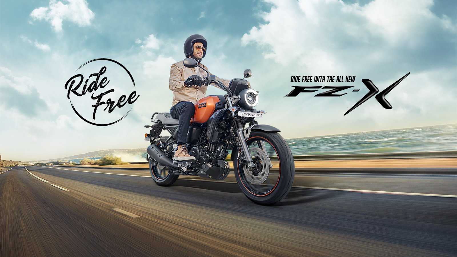 Yamaha Launches Neo-Retro Motorcycle FZ-X with the Concept of Ride Free