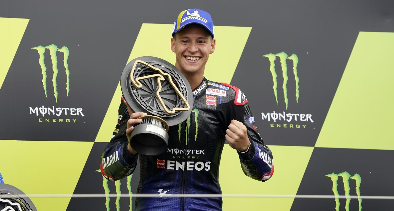 Quartararo Delivers Magical Monster Energy British Grand Prix Victory