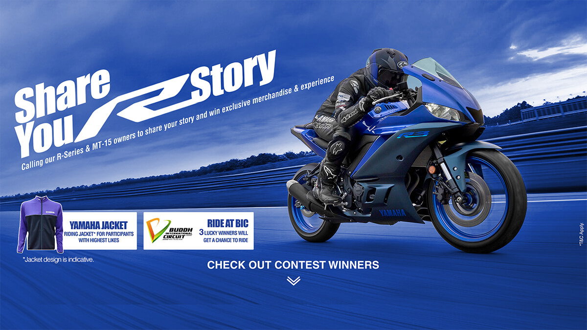 <p>Calling our R-Series & MT-15 owners to share your story & win exclusive merchandise & experience</p>