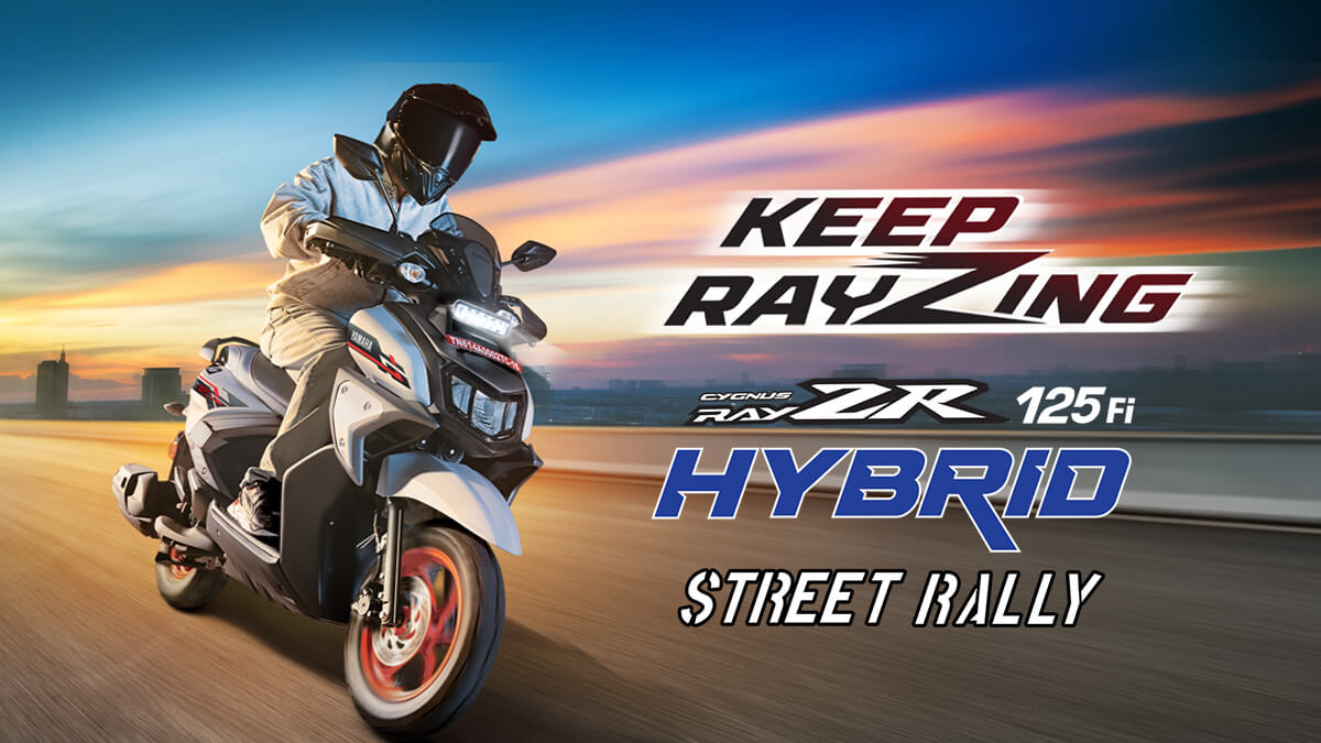 Yamaha Enhances RayZR Street Rally With Answer Back Feature And LED DRL