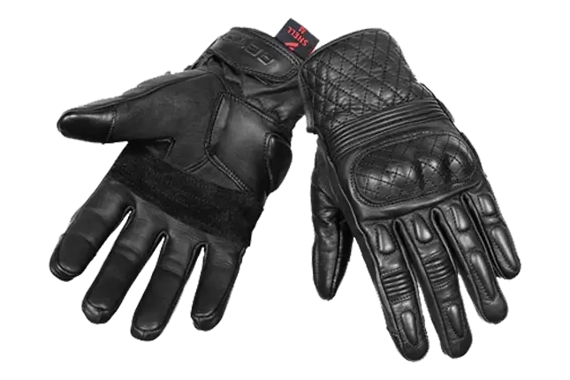 Yamaha Genuine Parts (YGP) - BLACK RIDING GLOVES LEATHER