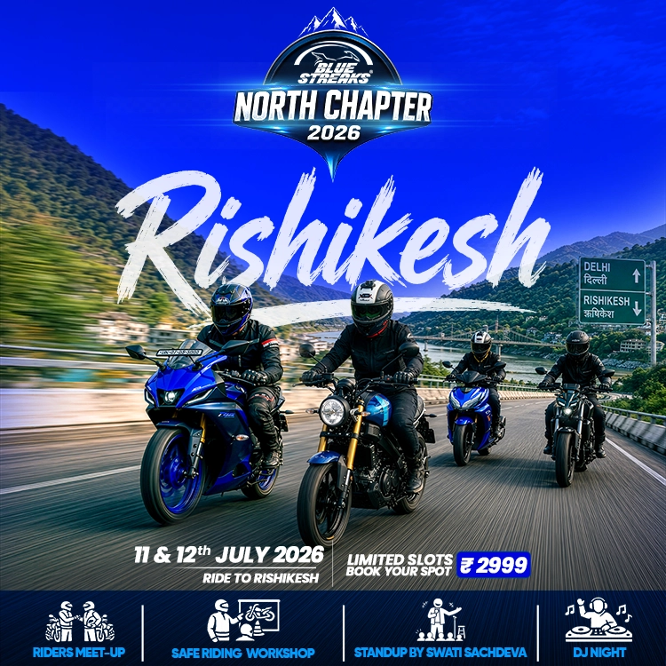 Blue Streaks Ride North Chapter