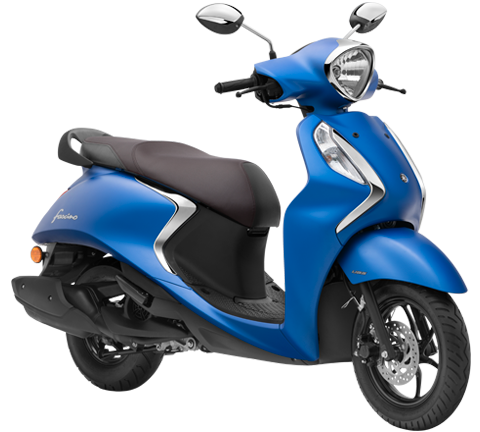 Fascino 125 FI with Matt Blue Disc