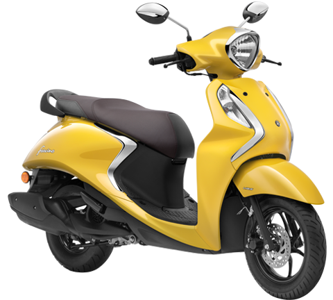 Fascino 125 FI with Yellow Disc