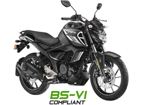 Yamaha FZ-SFI BS VI compliant Metallic Black