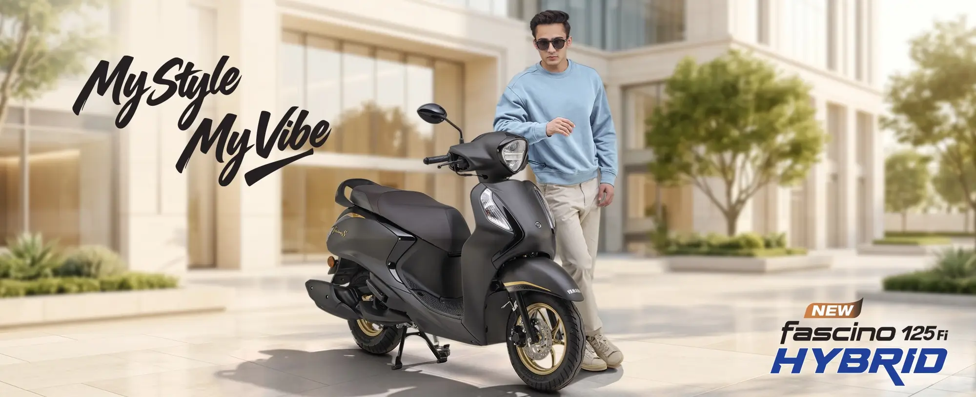 Yamaha New Fascino 125 Fi model gallery image 1